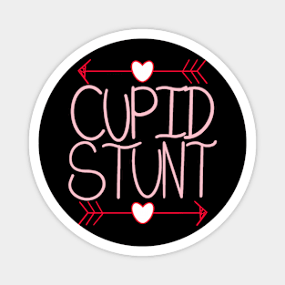 Cupid Stunt Funny Subtle Swear Word Magnet